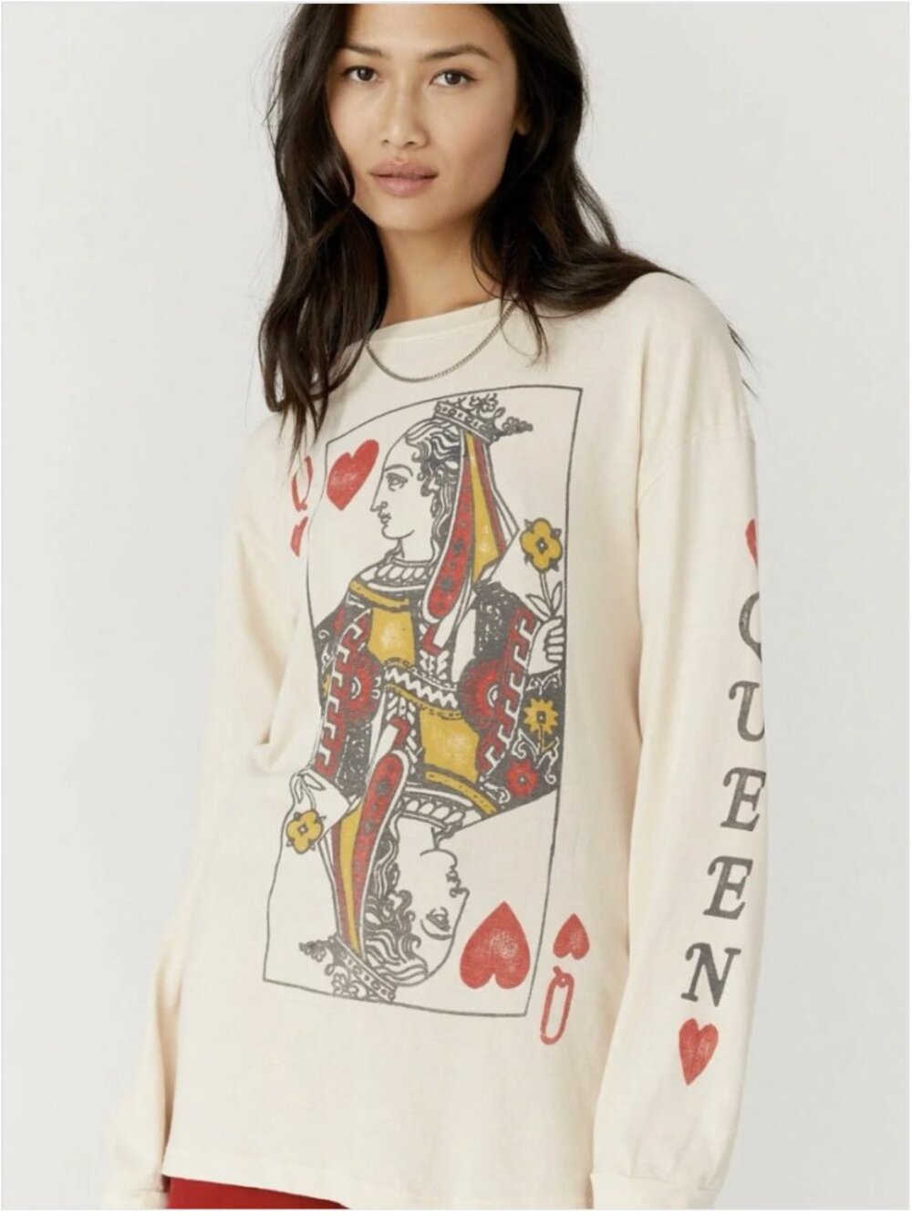 Queen Of Hearts Graphic Tee